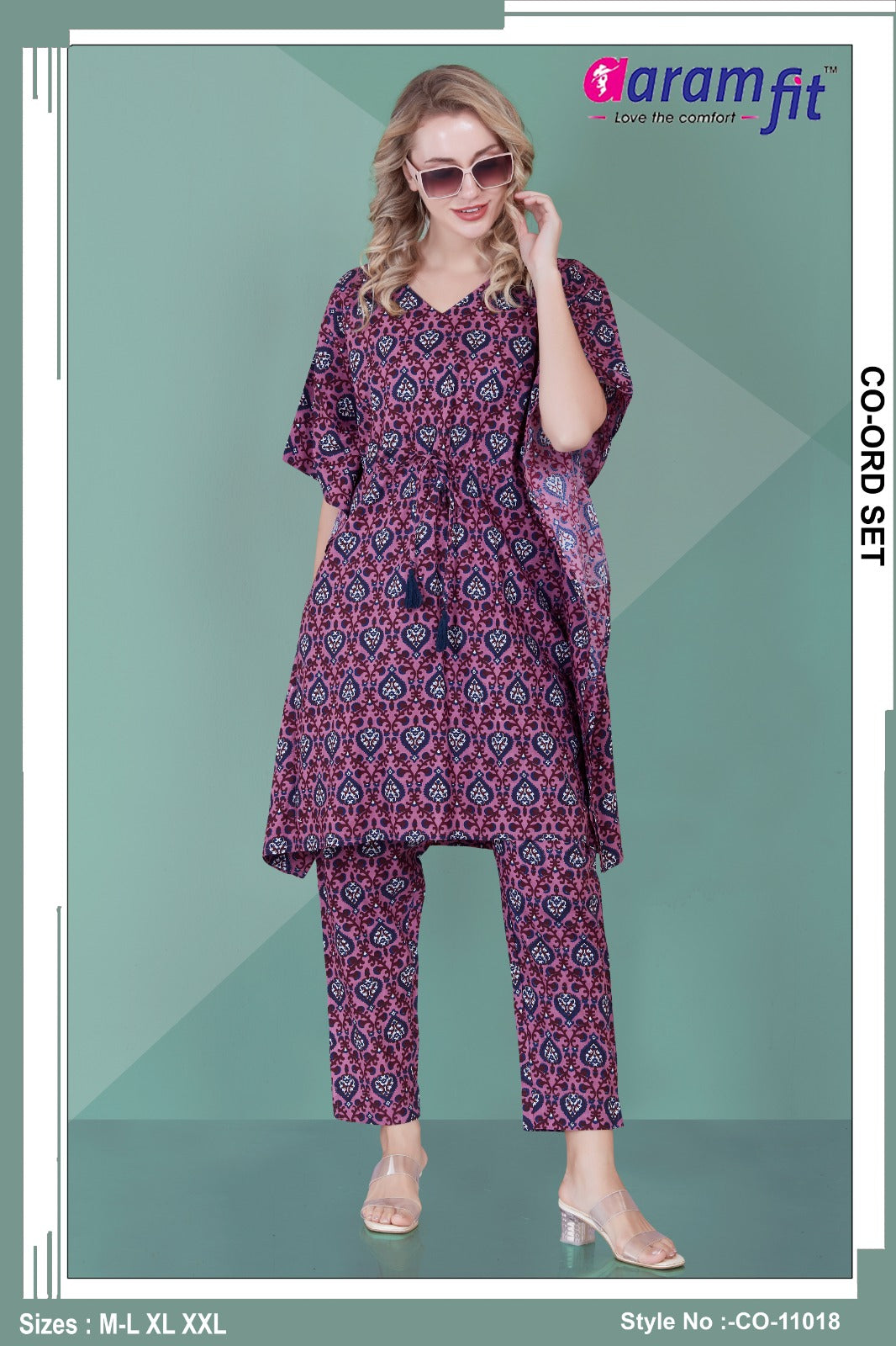 AARAMFIT CO-ORD SET-CO-11018