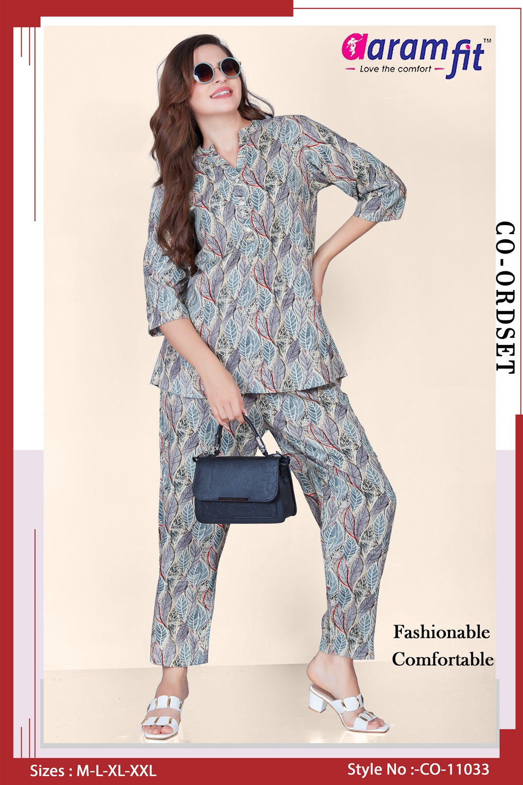 AaramFit Co-Ord Set-CO-11033