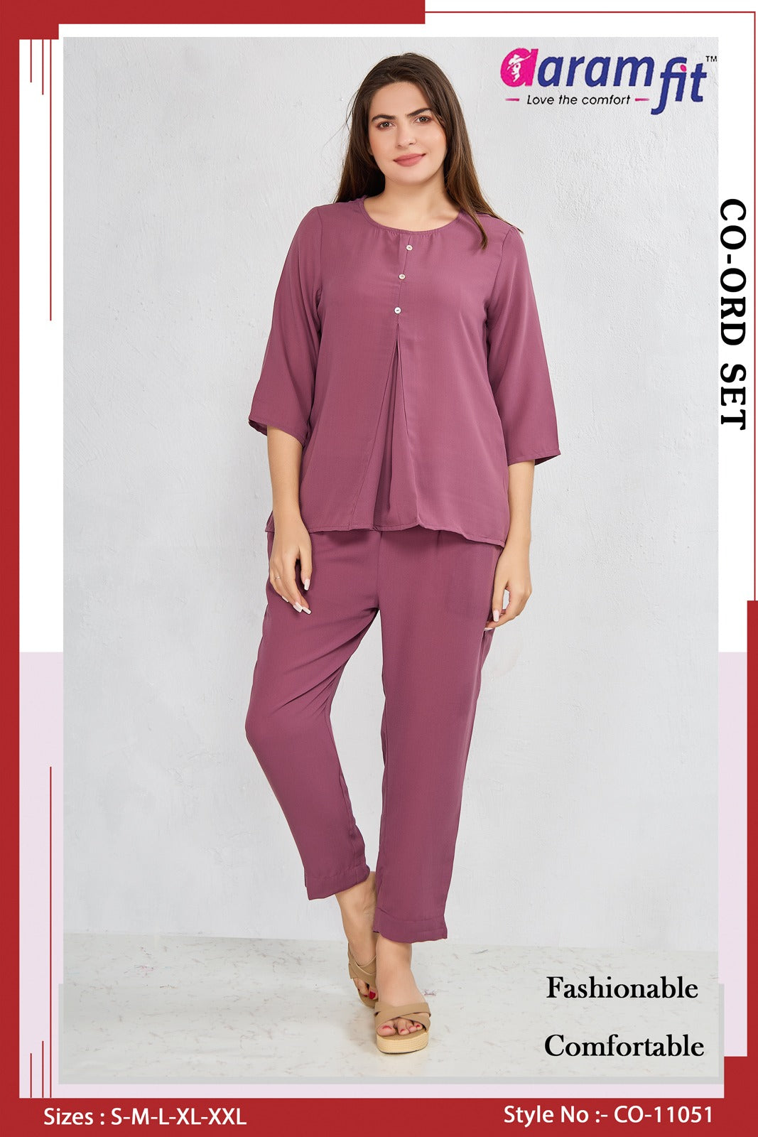 AaramFit Co-Ord Set-CO-11051