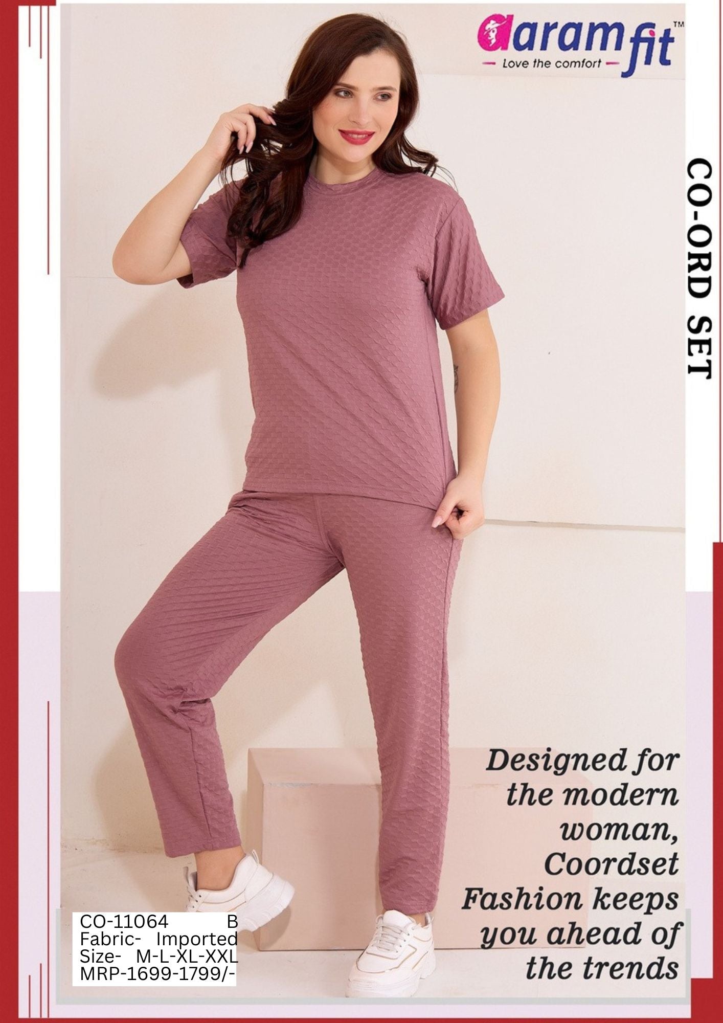 AaramFit Co-Ord Set-CO-11064
