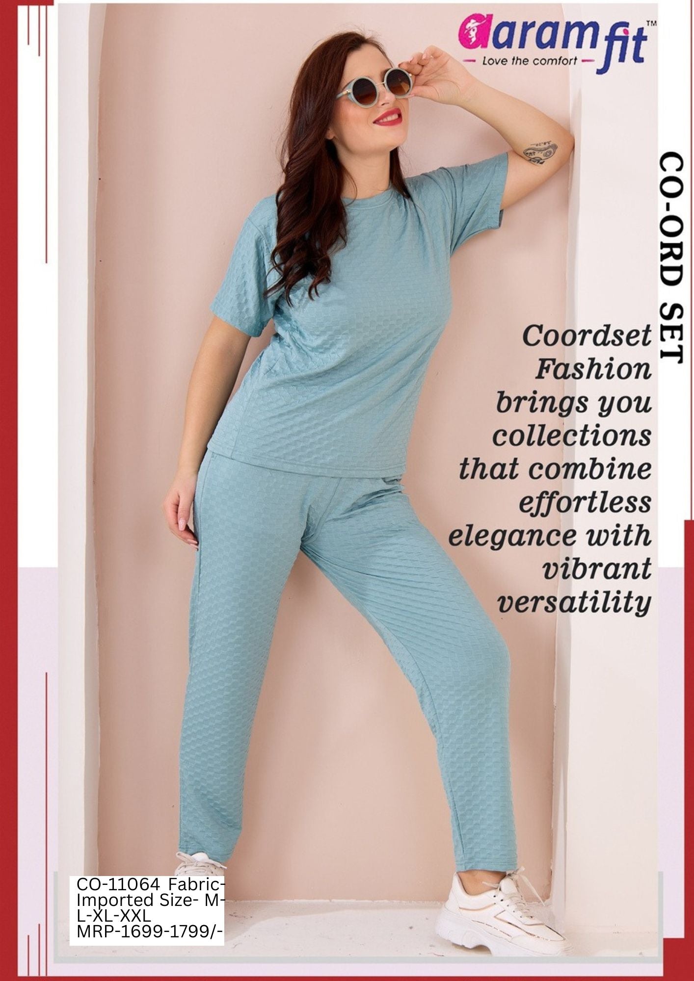 AaramFit Co-Ord Set-CO-11064