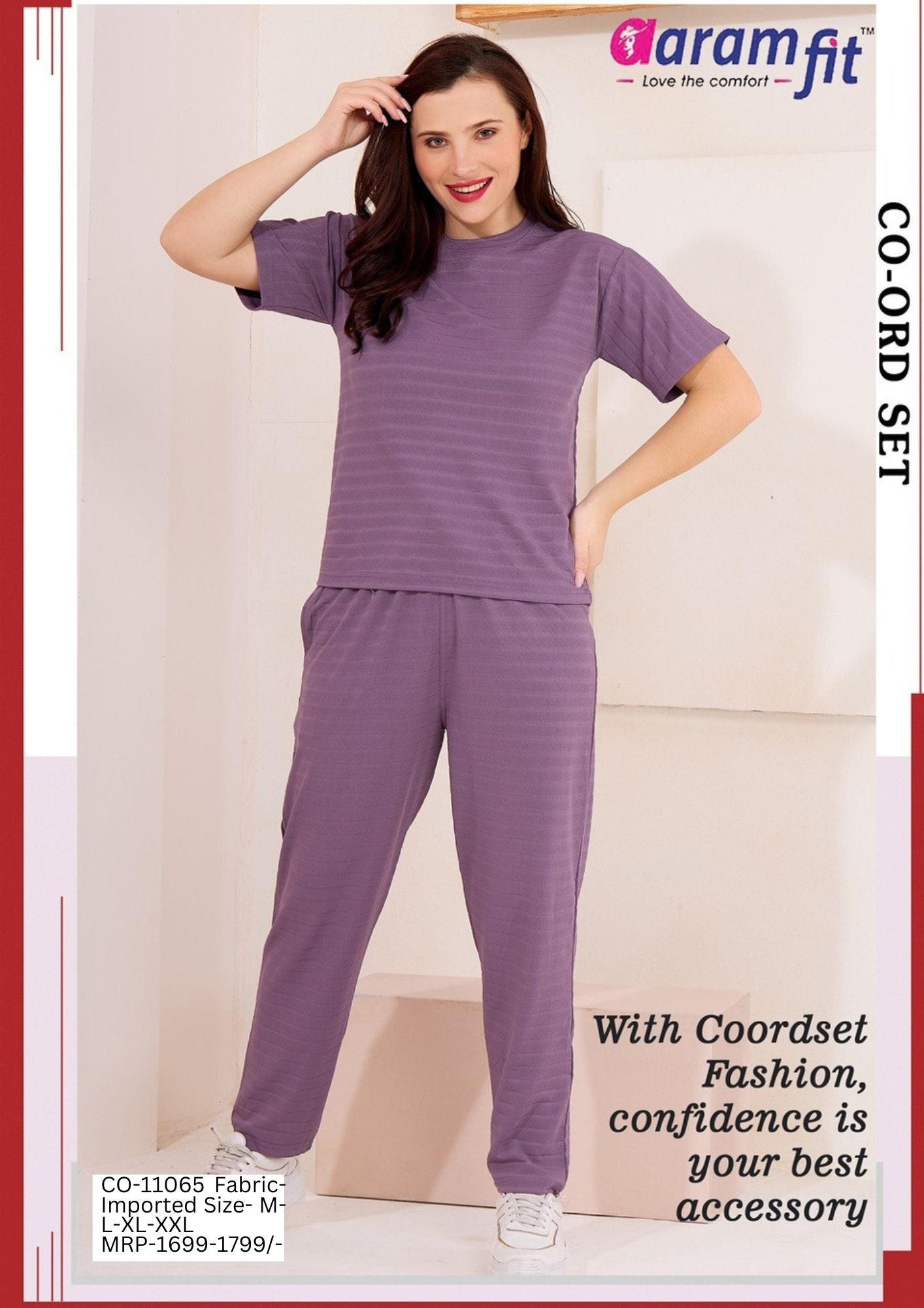 AaramFit Co-Ord Set-CO-11065