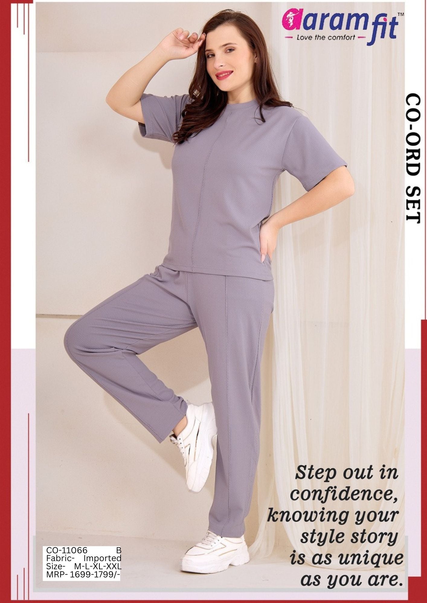 AaramFit Co-Ord Set-CO-11066