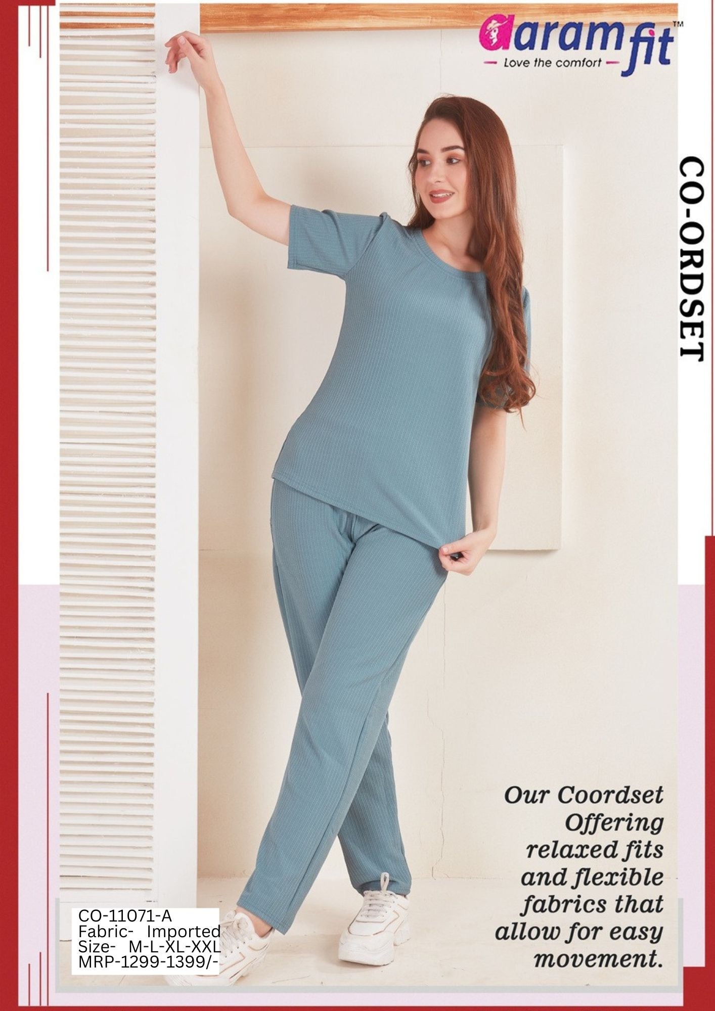 AaramFit Co-Ord Set-CO-11071