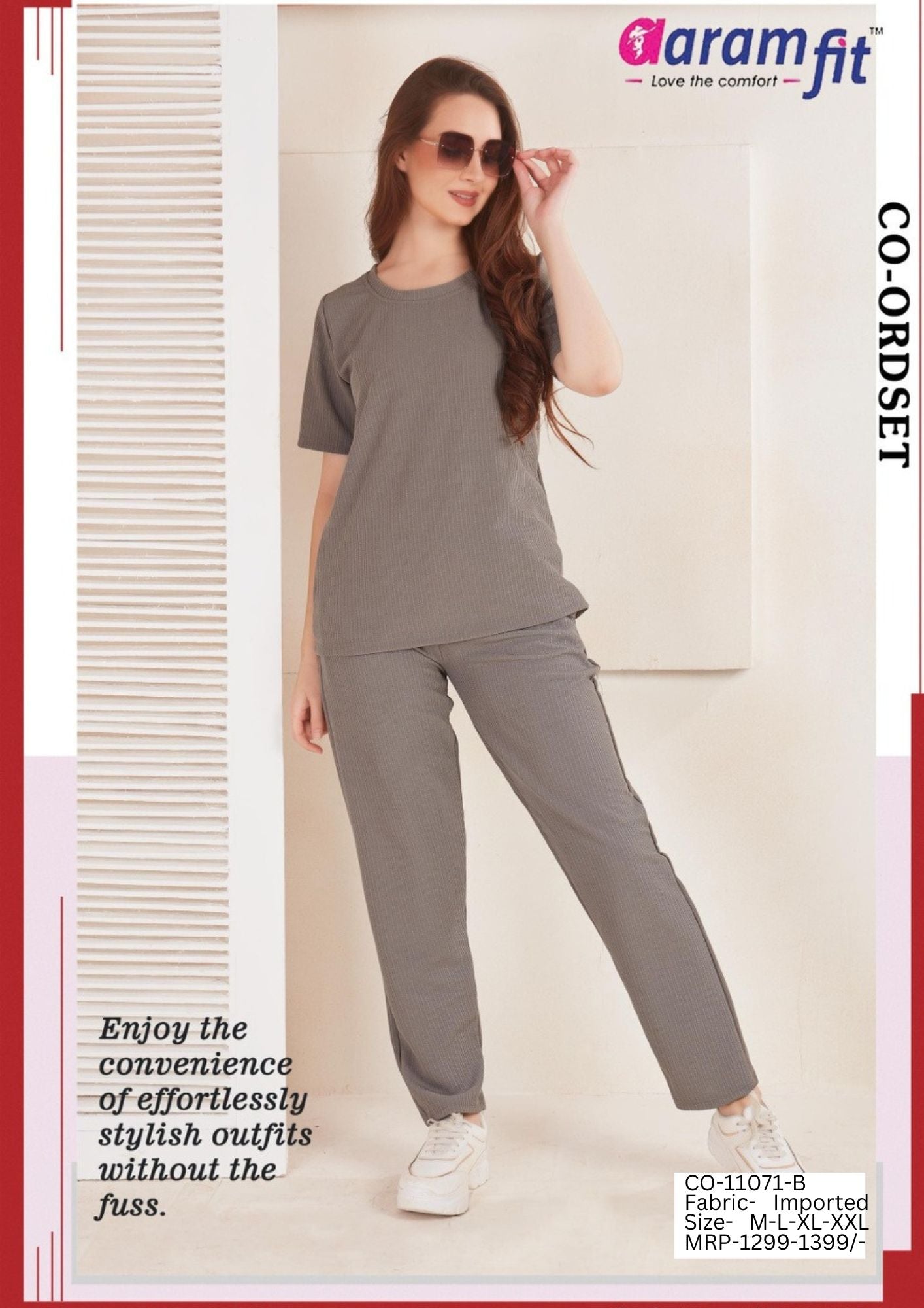 AaramFit Co-Ord Set-CO-11071