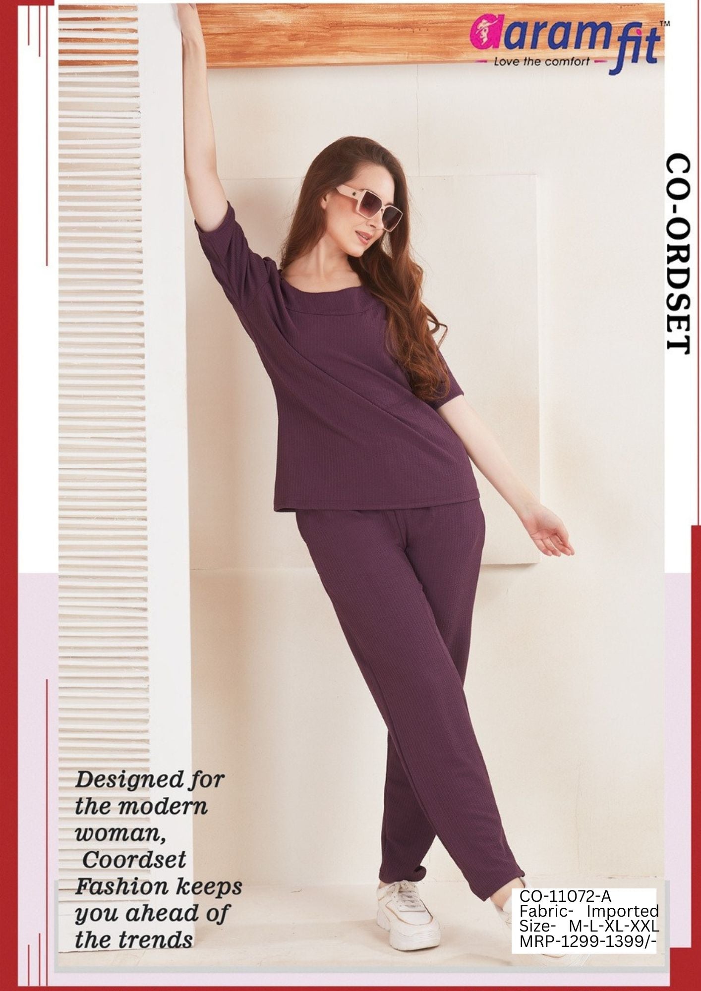 AaramFit Co-Ord Set-CO-11072