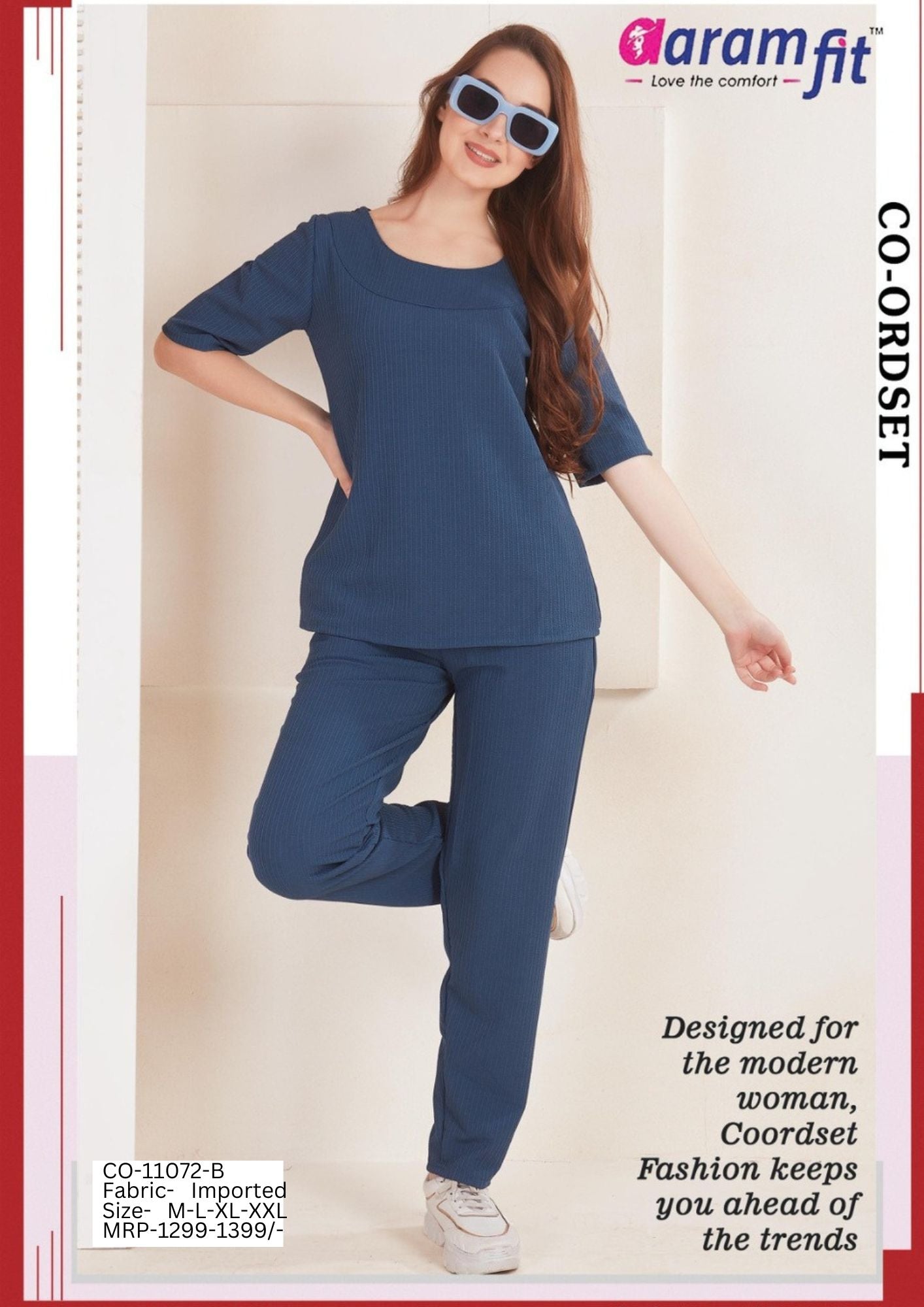 AaramFit Co-Ord Set-CO-11072