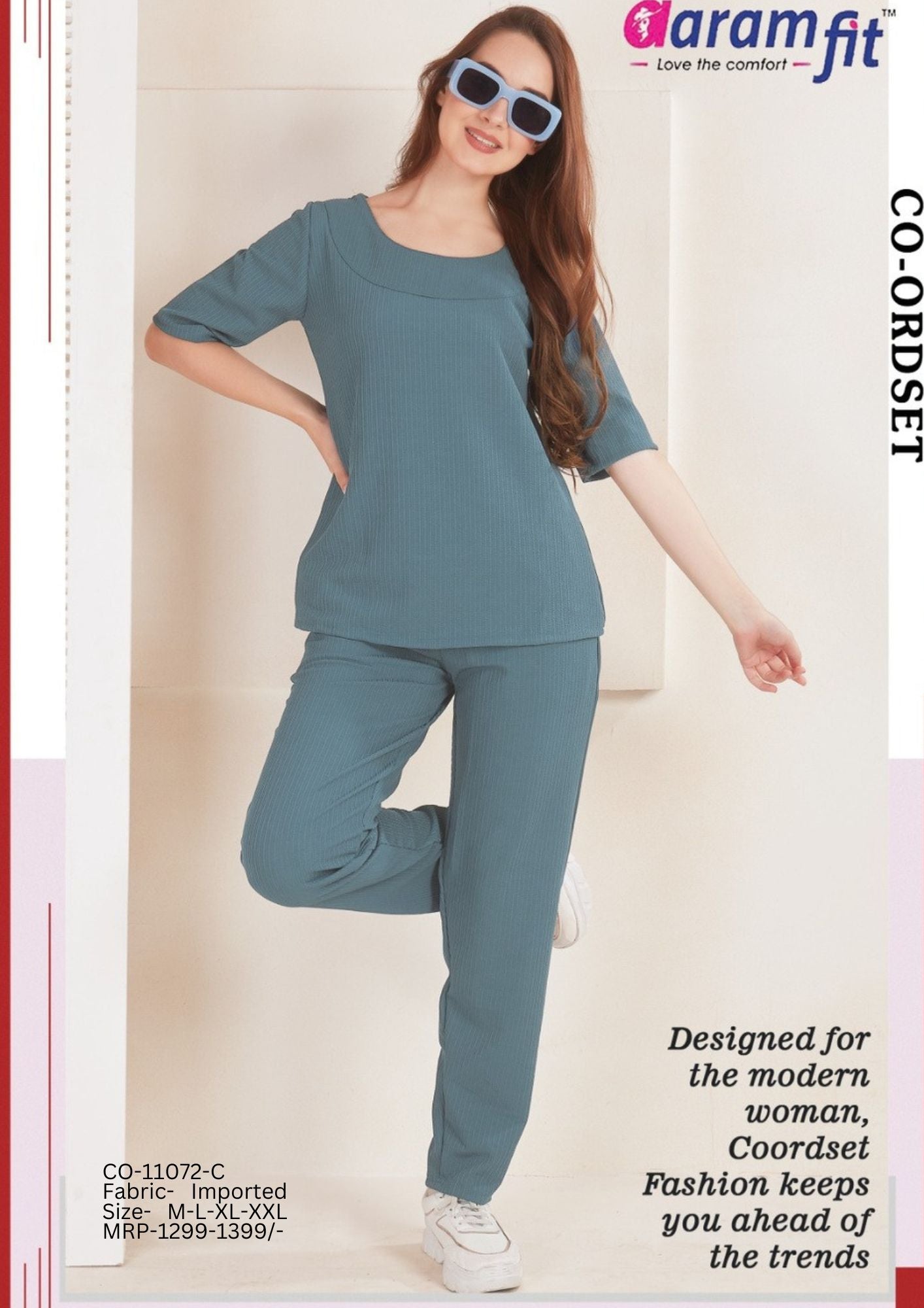 AaramFit Co-Ord Set-CO-11072