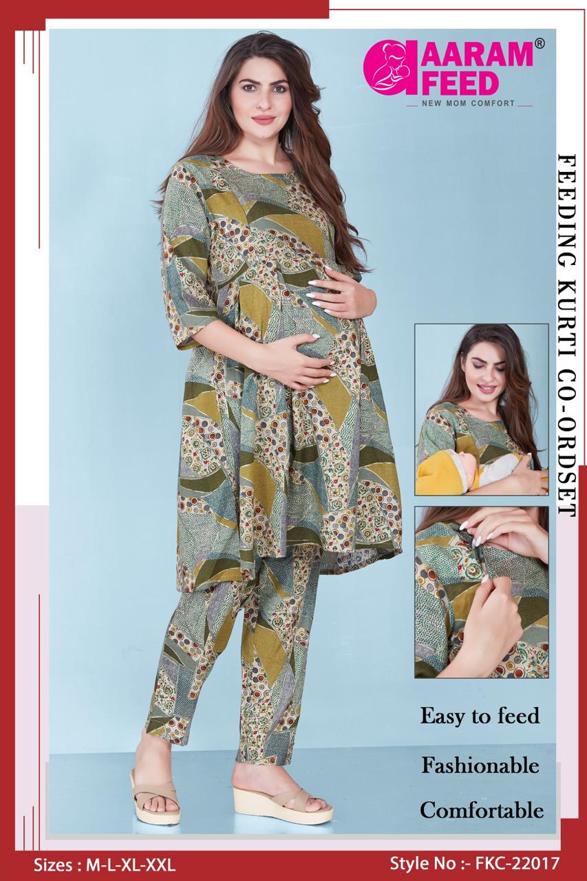 FEEDING KURTI CO-ORD SET – FKC – 22017