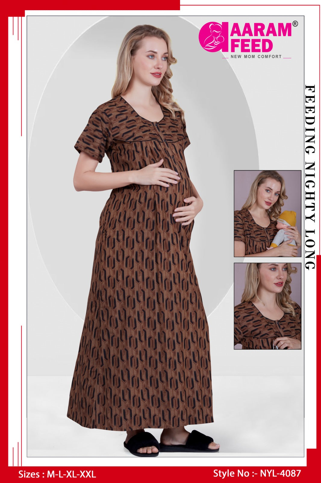 AaramFeed Feeding Nighty-NYL-4087