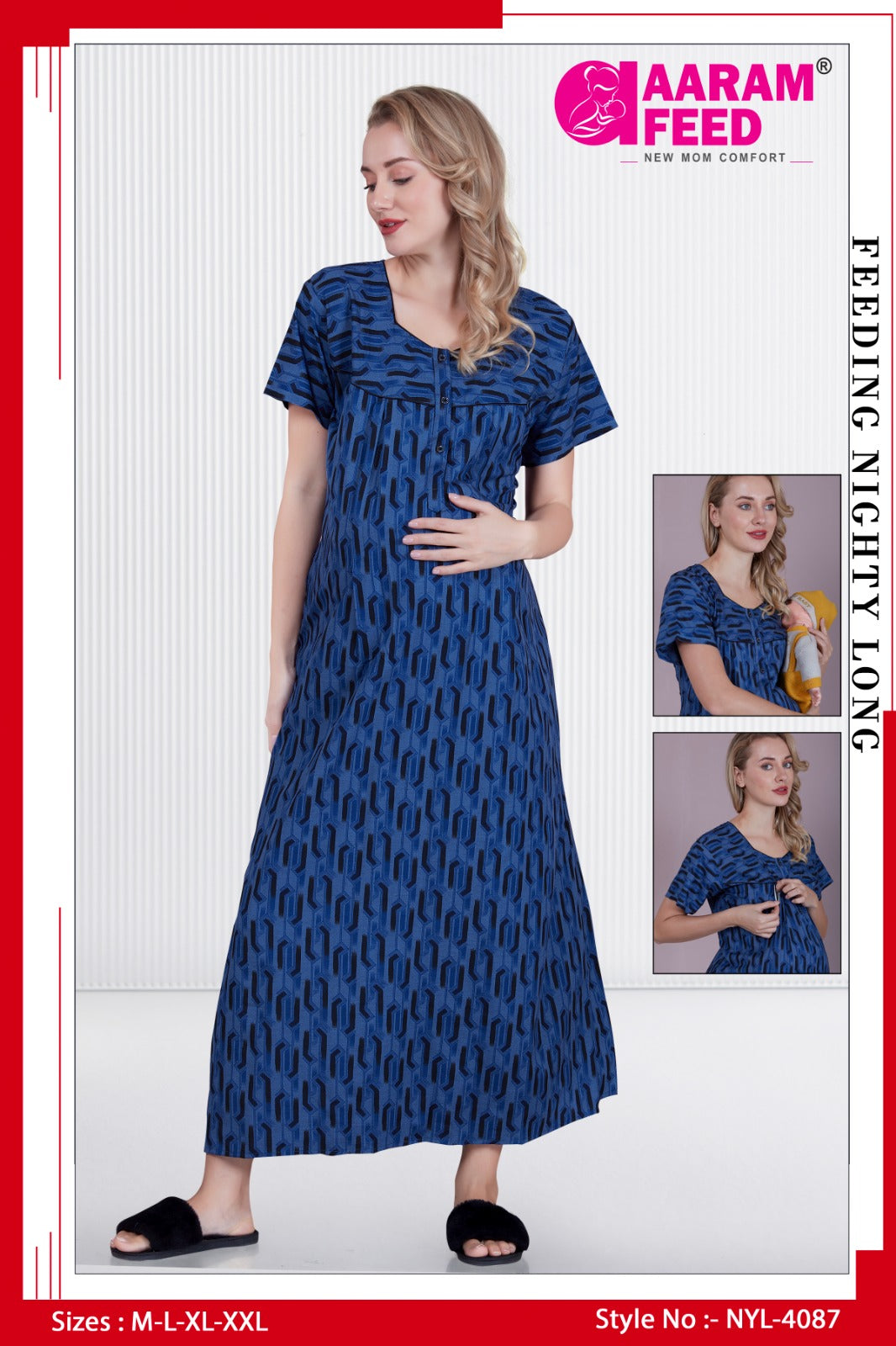 AaramFeed Feeding Nighty-NYL-4087