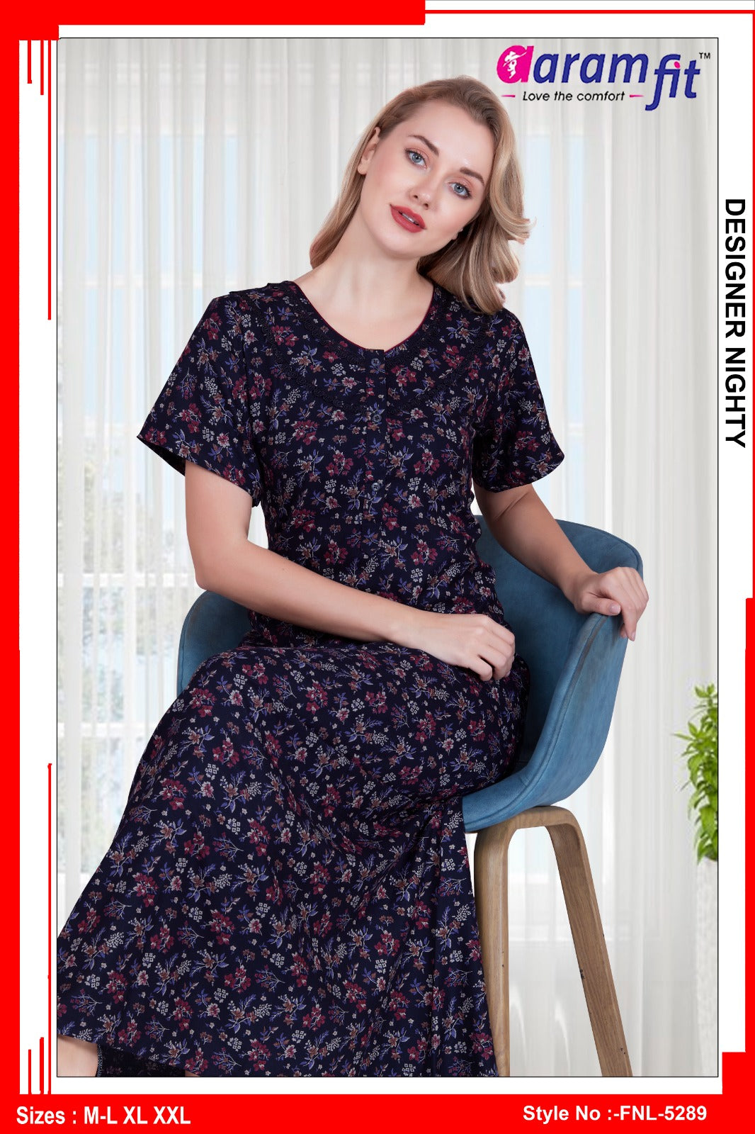 AARAMFIT DESIGNER NIGHTY FNL-5289