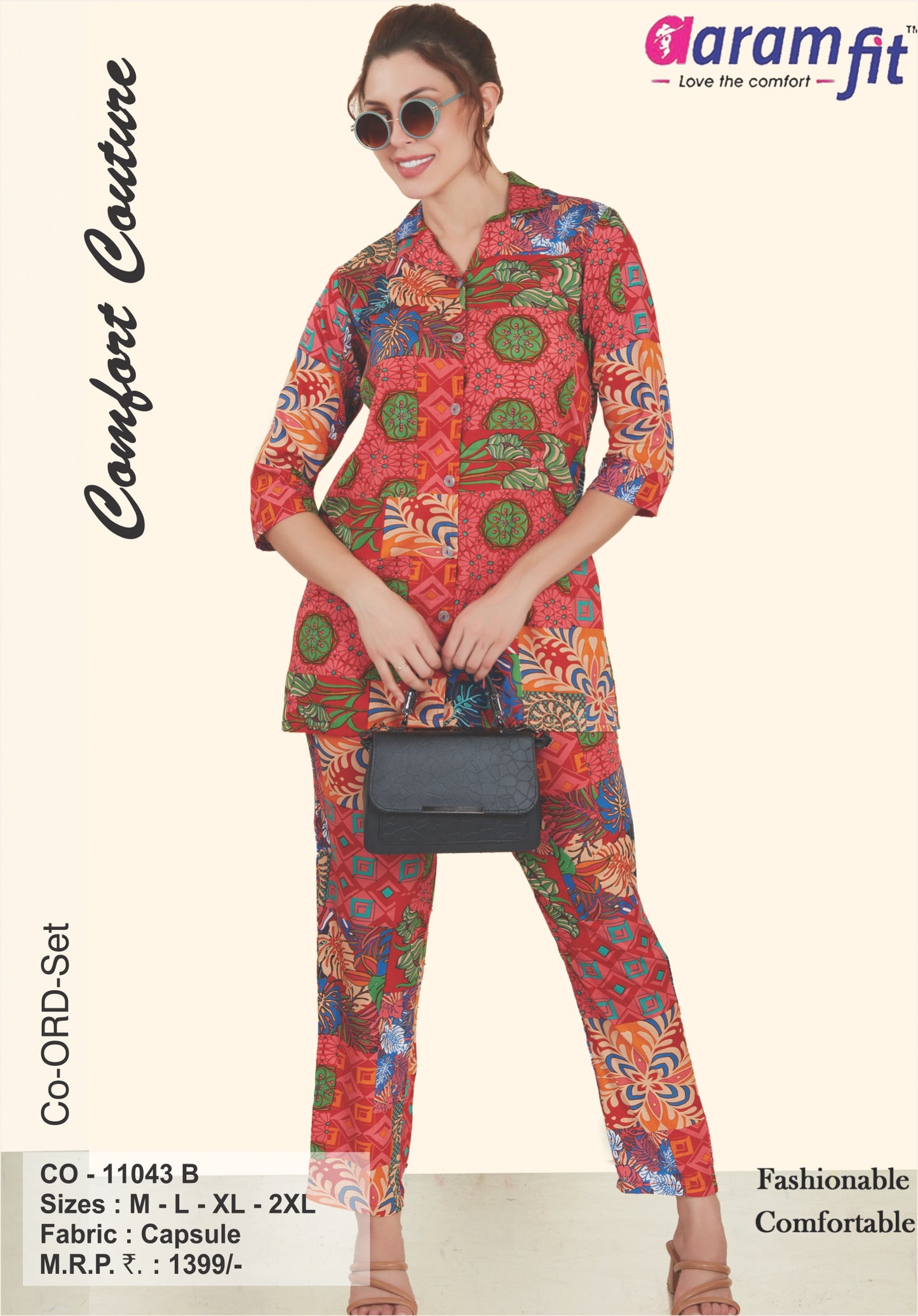 AaramFit Co-Ord Set-CO-11043
