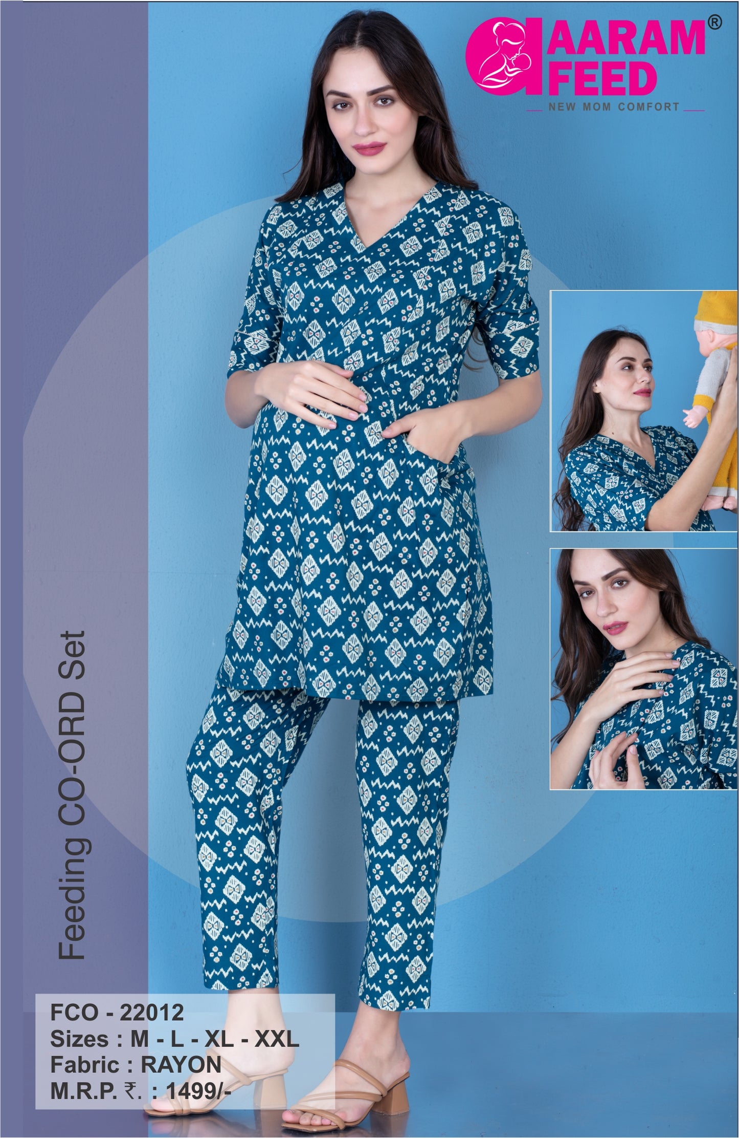 FEEDING CO-ORD SET - FKC - 22012