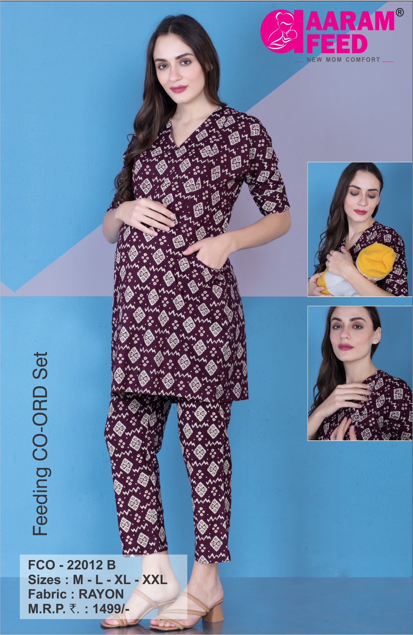FEEDING CO-ORD SET - FKC - 22012
