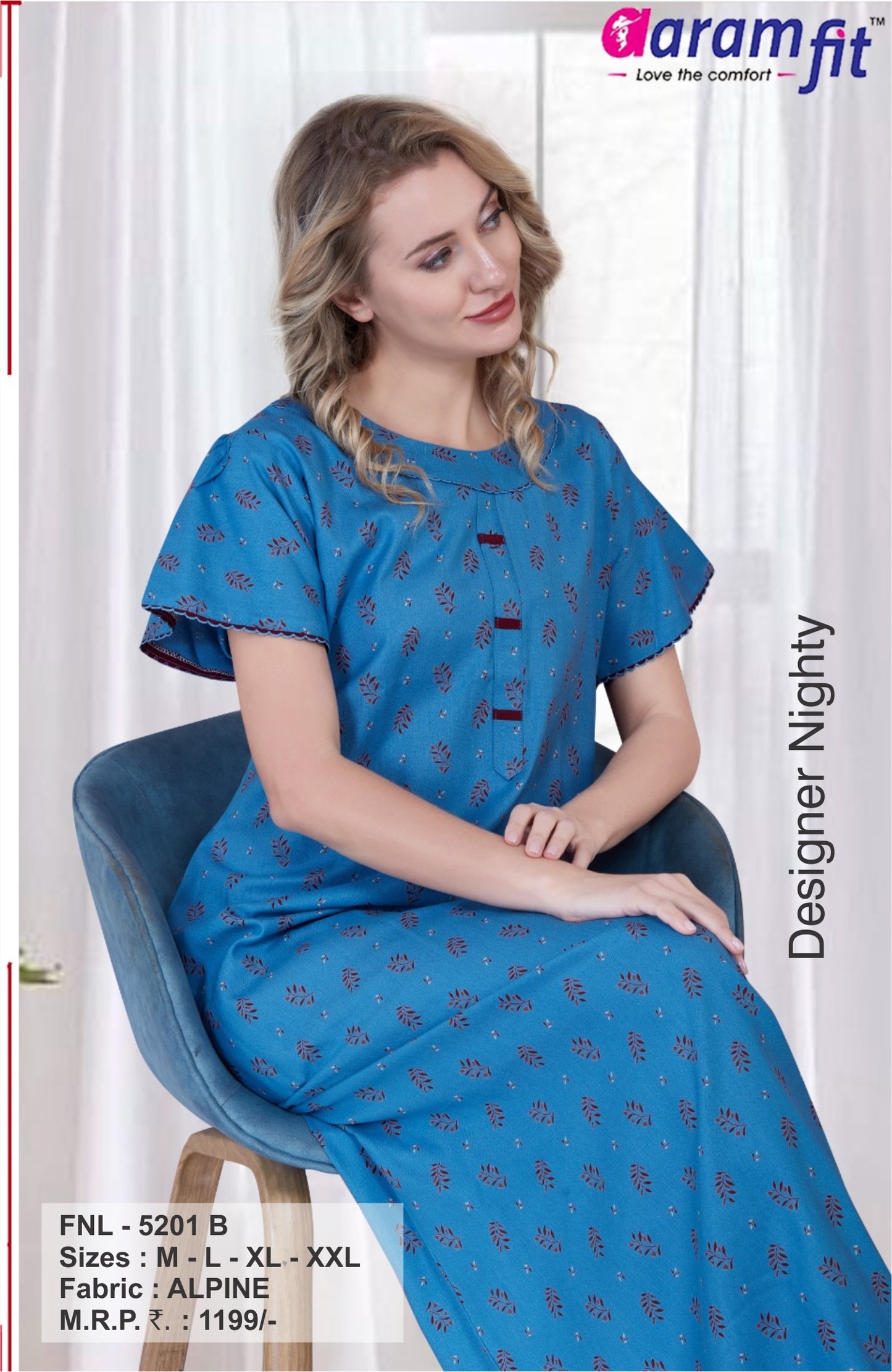 AARAMFIT DESIGNER NIGHTY FNL-5201