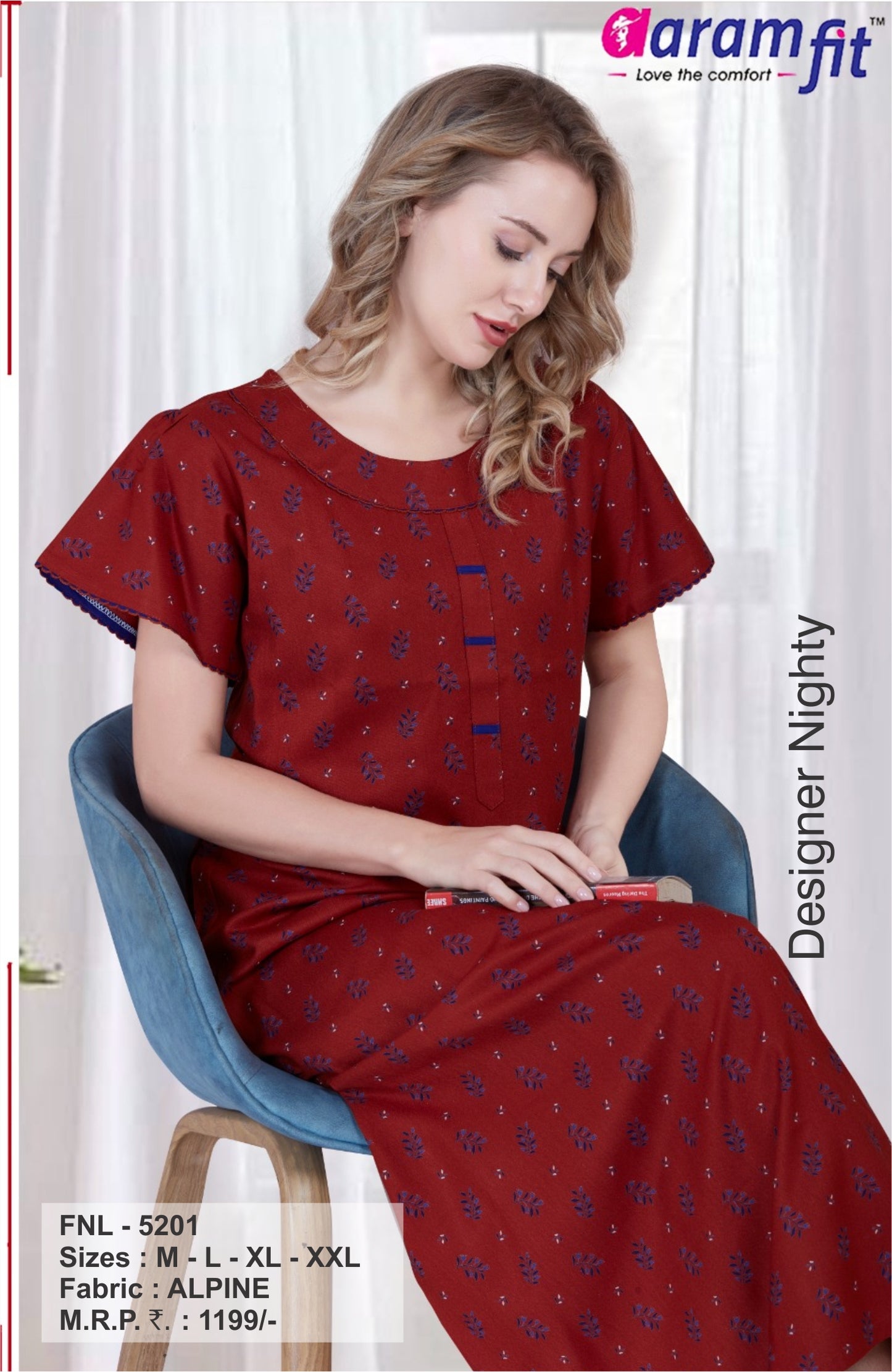 AARAMFIT DESIGNER NIGHTY FNL-5201