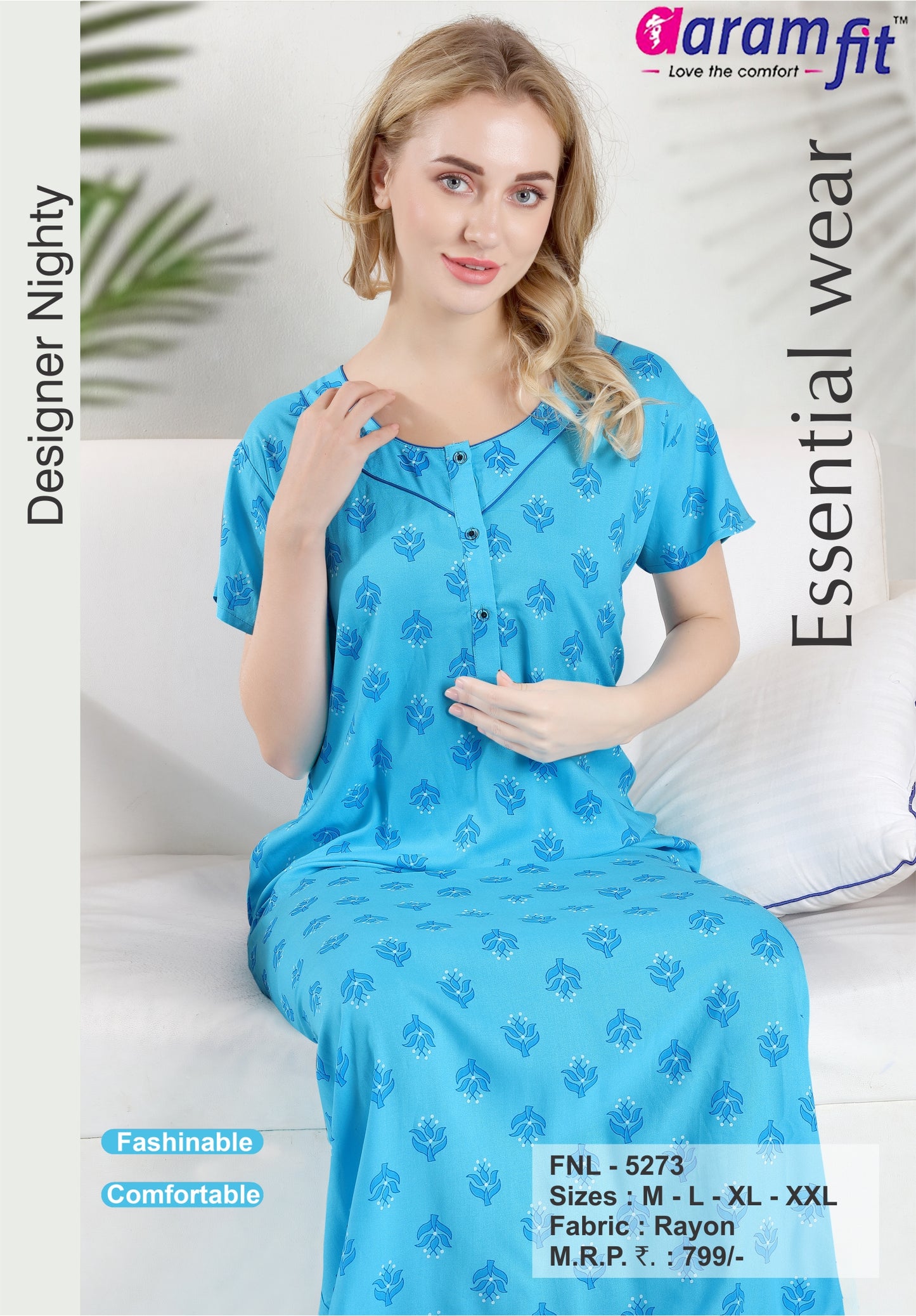 AARAMFIT DESIGNER NIGHTY FNL-5273