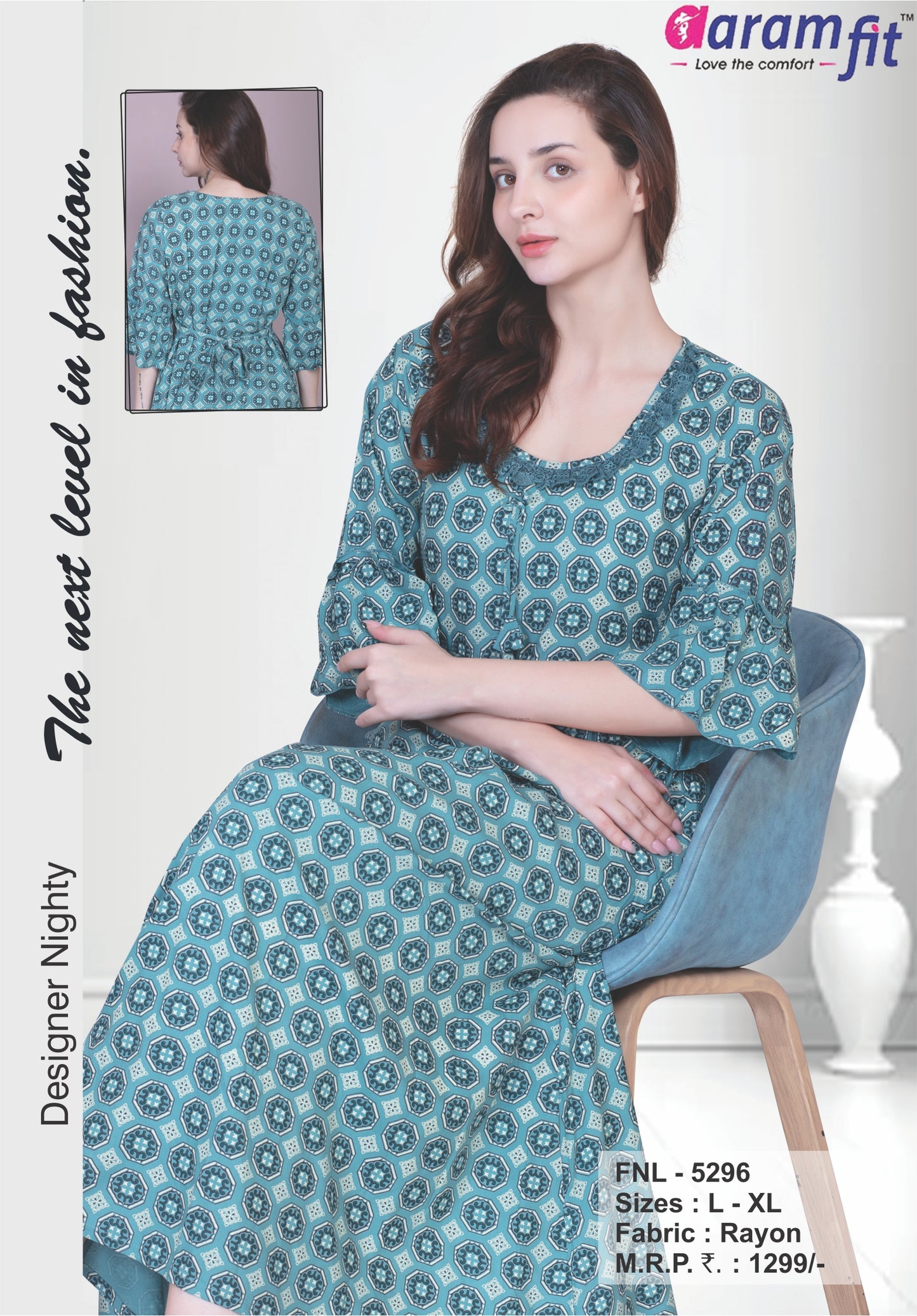 AARAMFIT DESIGNER NIGHTY FNL-5296