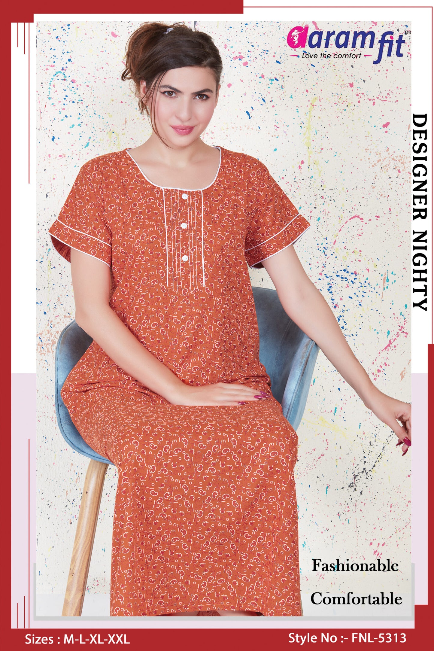 AARAMFIT DESIGNER NIGHTY FNL-5311