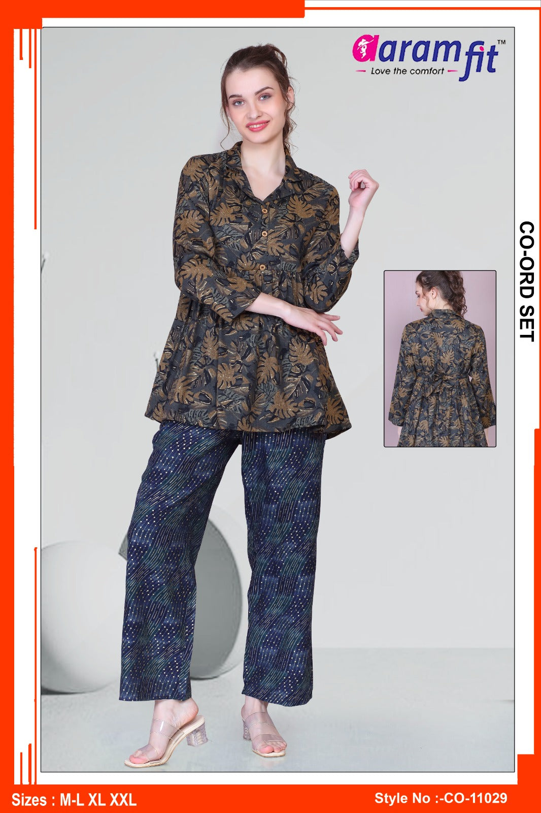 AaramFit Co-Ord Set-CO-11029