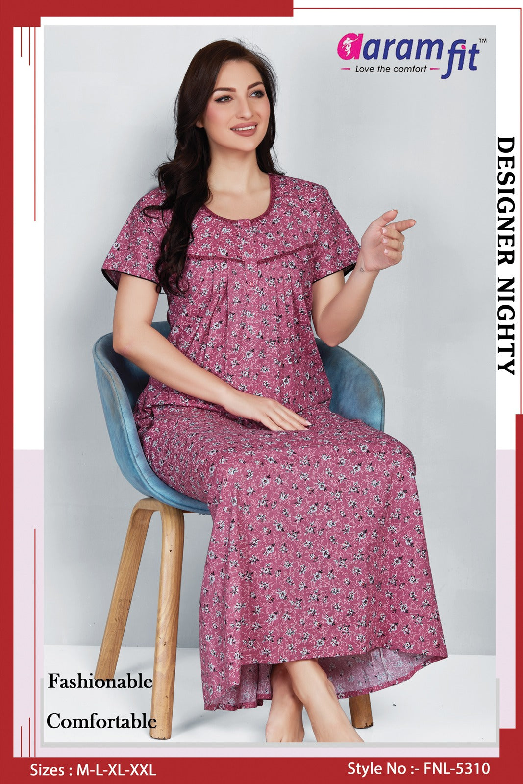 AARAMFIT DESIGNER NIGHTY FNL-5310