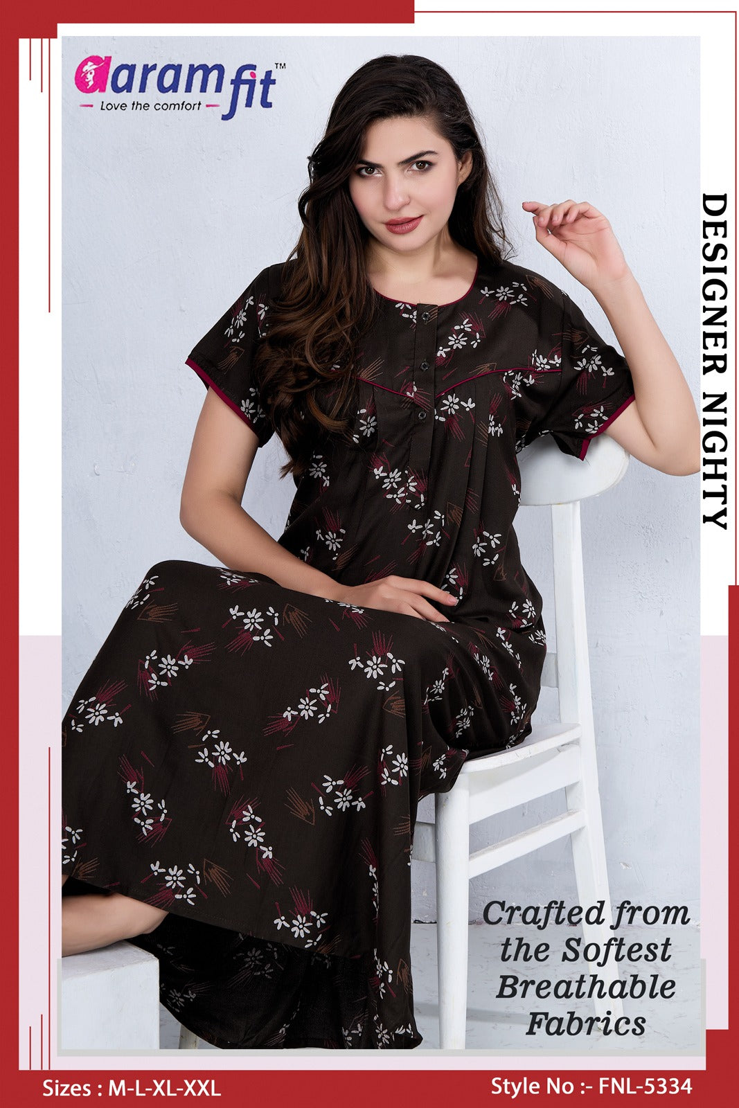 AARAMFIT DESIGNER NIGHTY FNL-5334