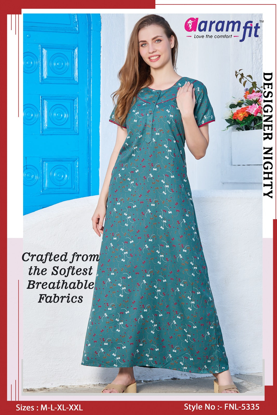 AARAMFIT DESIGNER NIGHTY FNL-5335