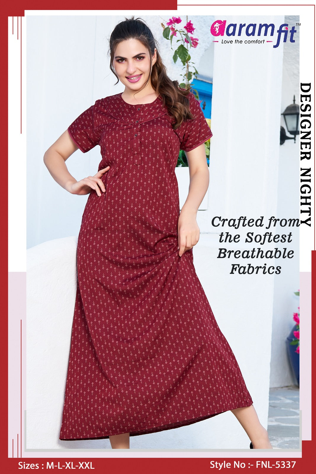 AARAMFIT DESIGNER NIGHTY FNL-5337