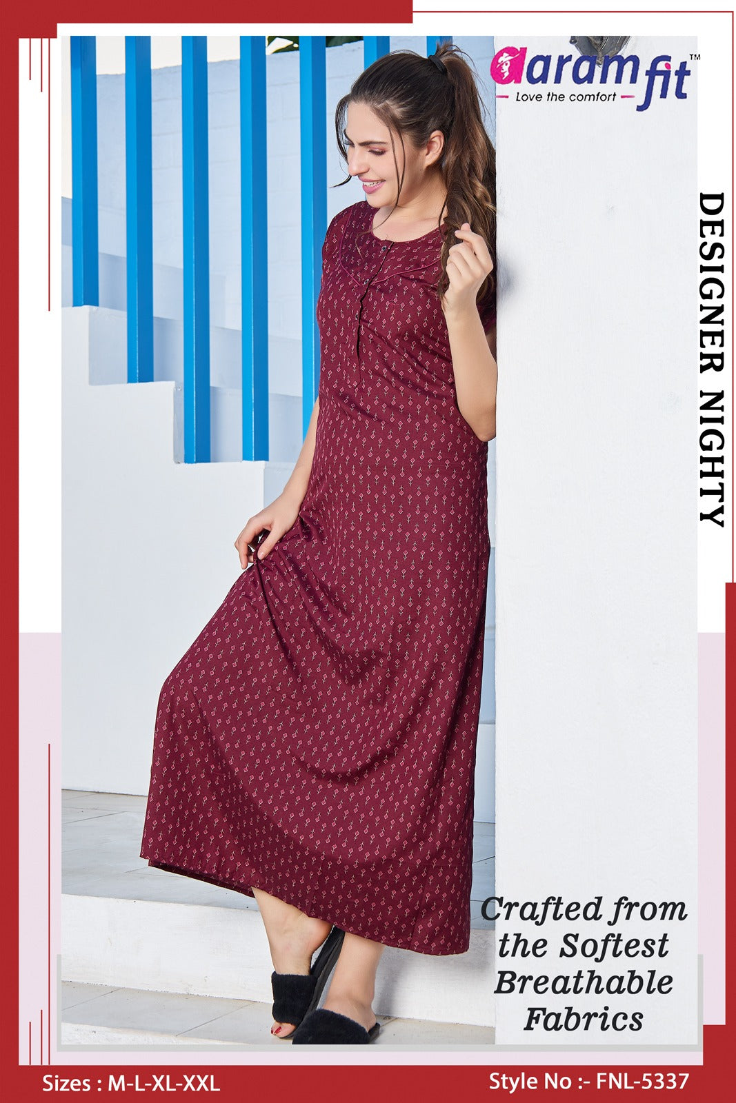 AARAMFIT DESIGNER NIGHTY FNL-5337
