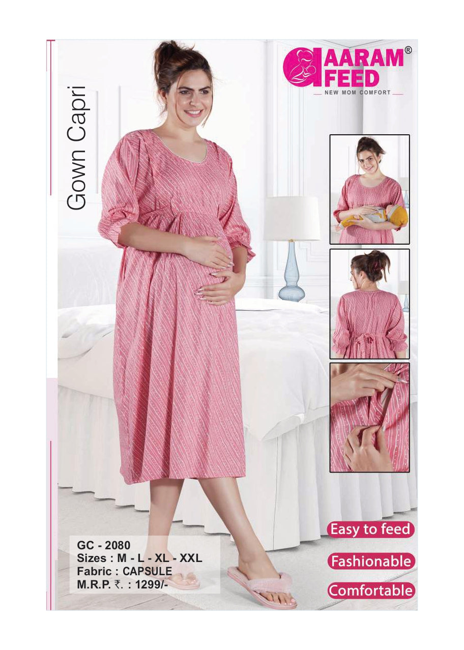 AaramFeed Feeding Gown Capri-GC-2080