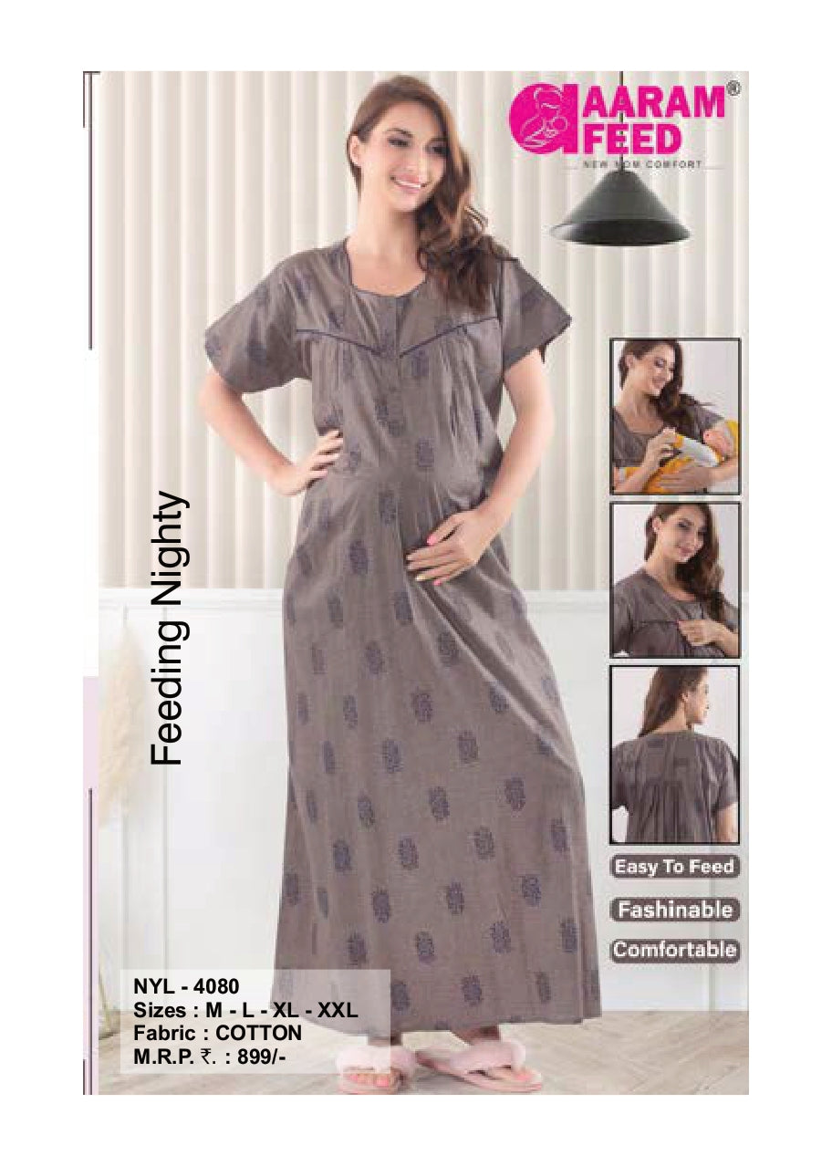 AaramFeed Feeding Nighty-NYL-4080