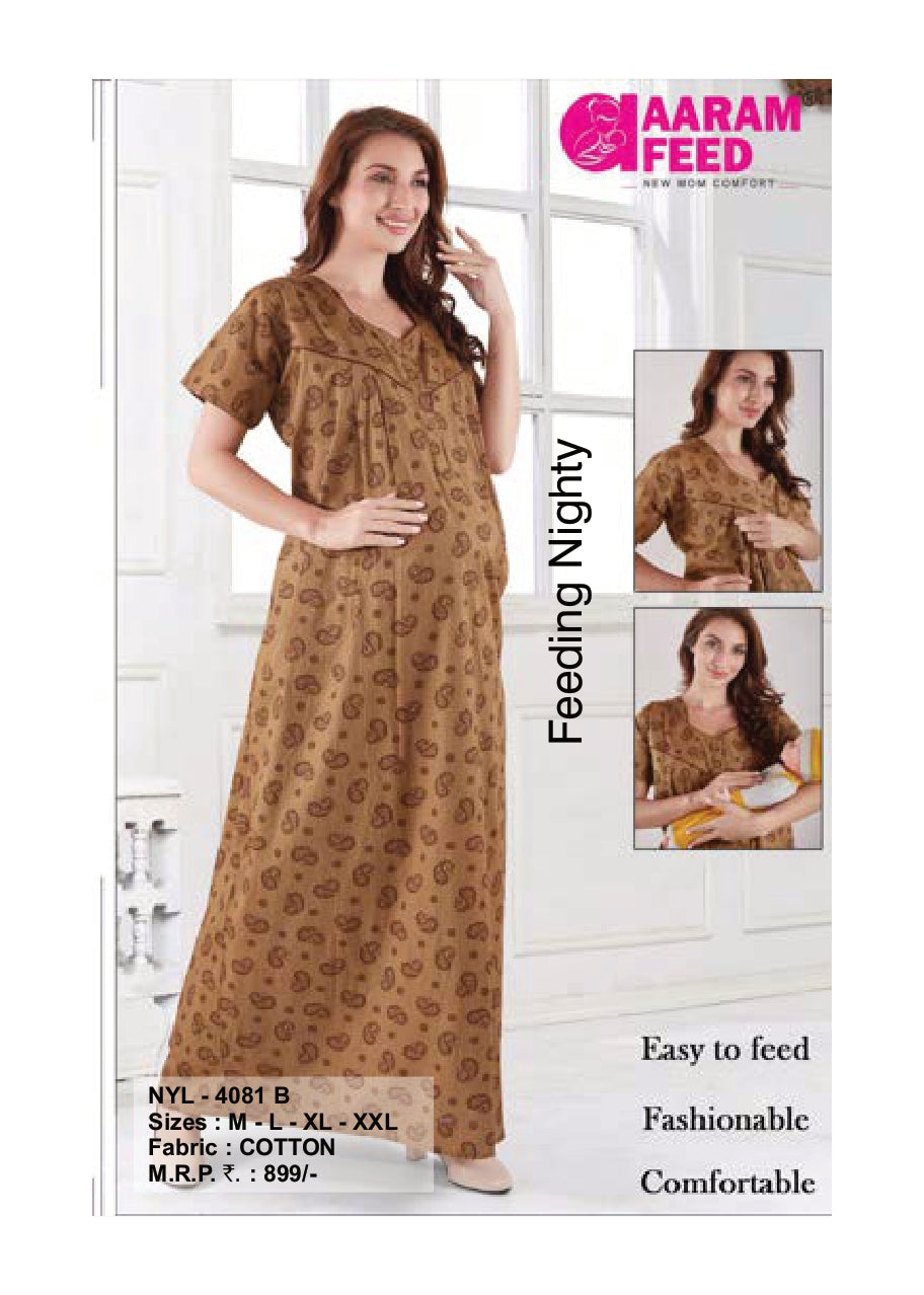 AaramFeed Feeding Nighty-NYL-4081