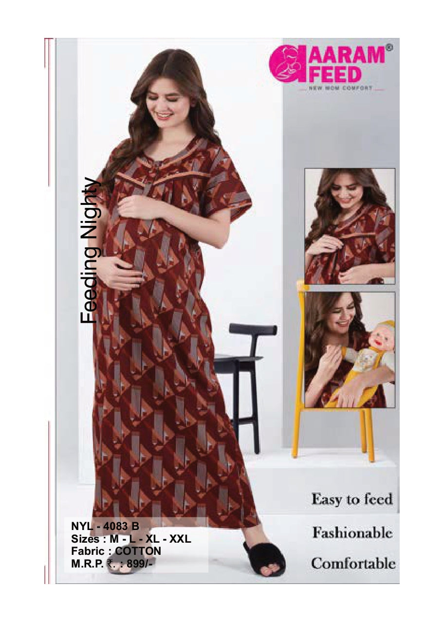 AaramFeed Feeding Nighty-NYL-4083