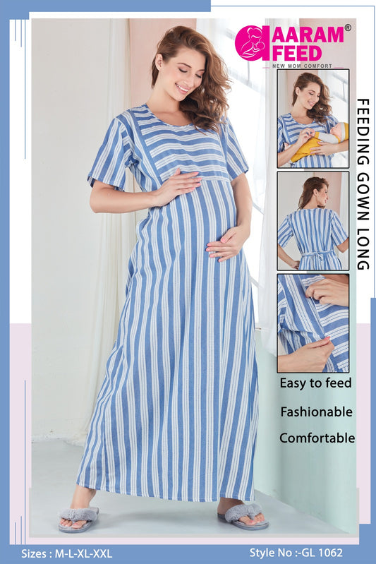AaramFeed Feeding Gown Long GL-1062