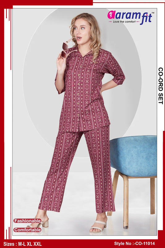 AARAMFIT CO-ORD SET-CO-11014