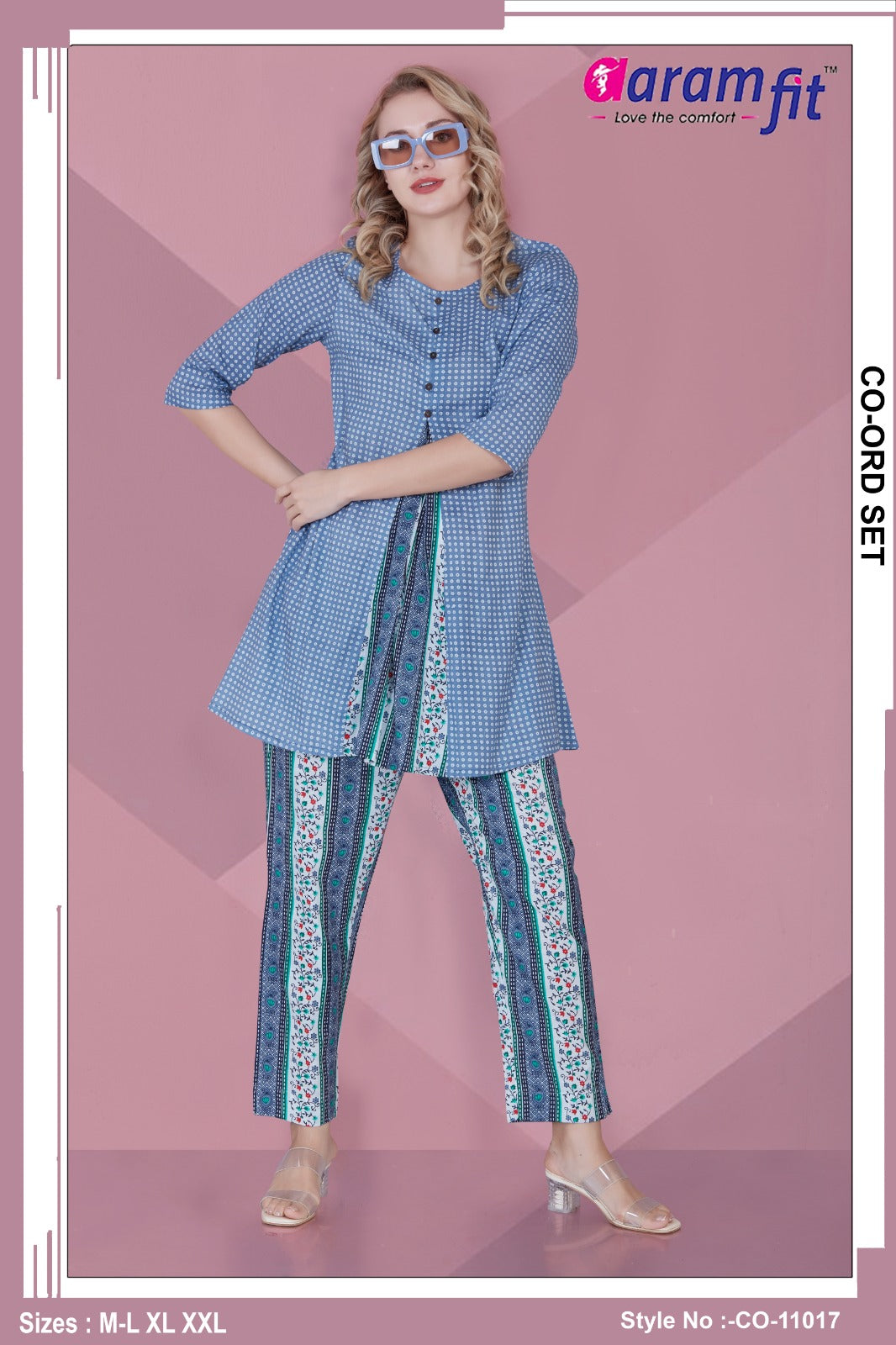 AARAMFIT CO-ORD SET-CO-11017