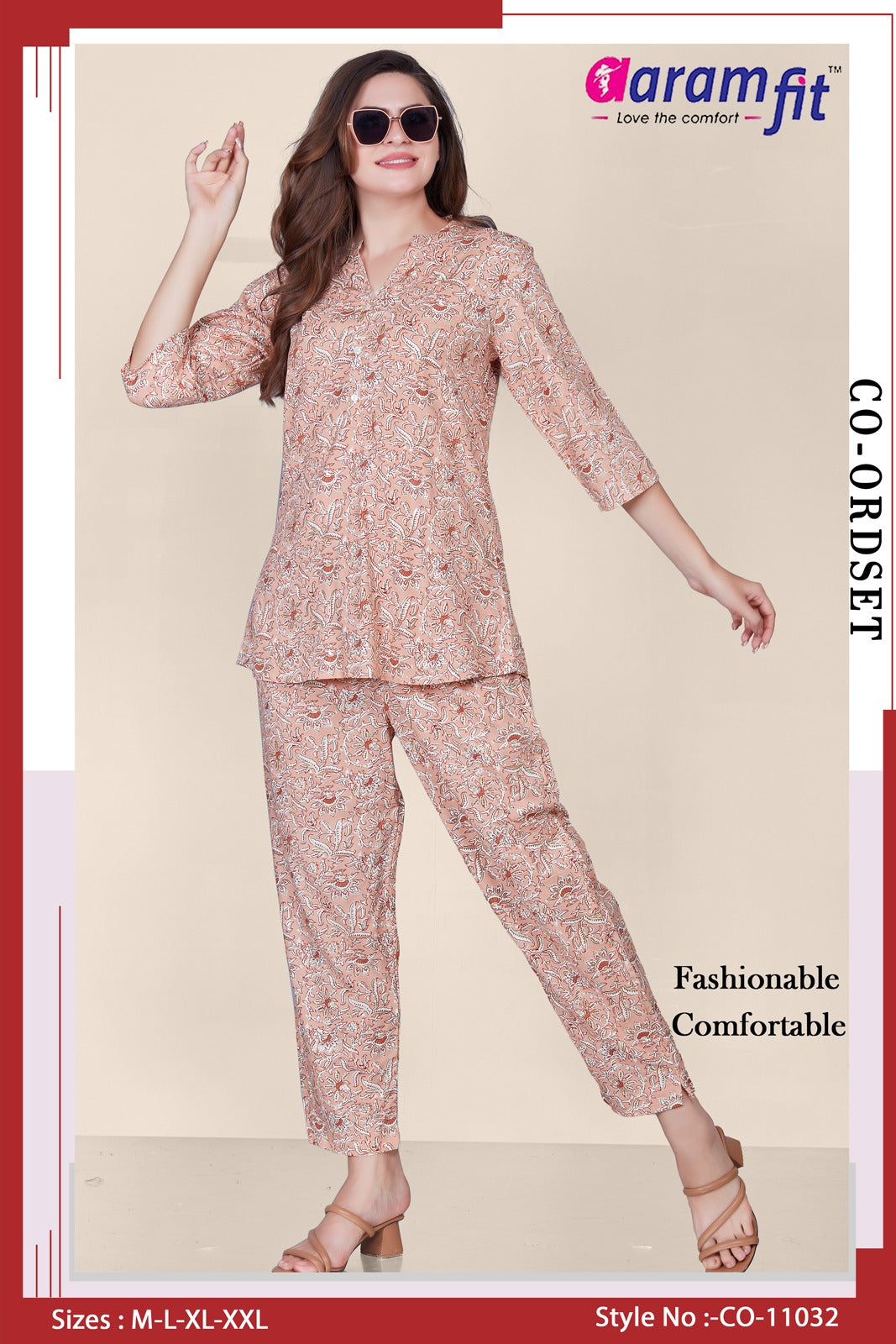 AaramFit Co-Ord Set-CO-11032