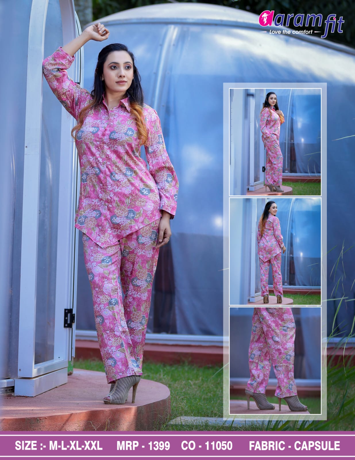 AaramFit Co-Ord Set-CO-11050