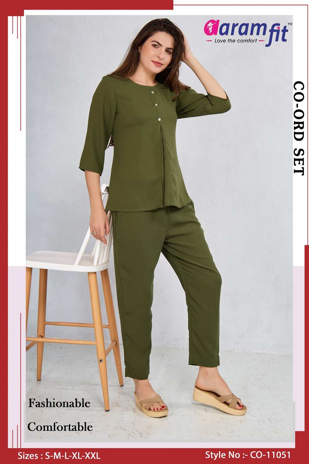 AaramFit Co-Ord Set-CO-11051