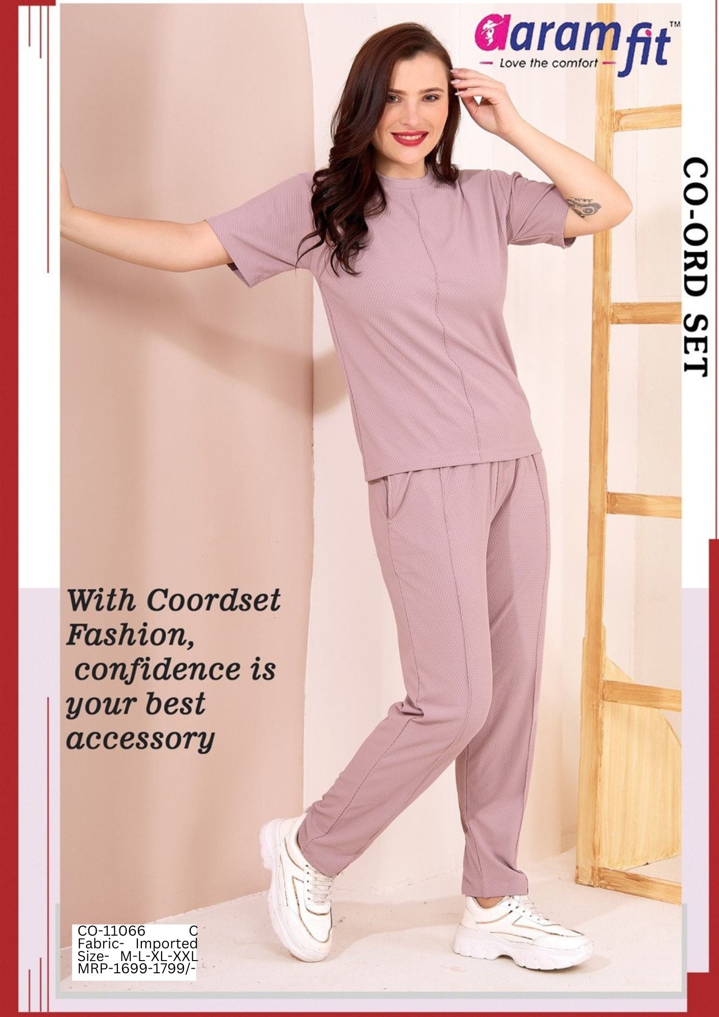 AaramFit Co-Ord Set-CO-11066