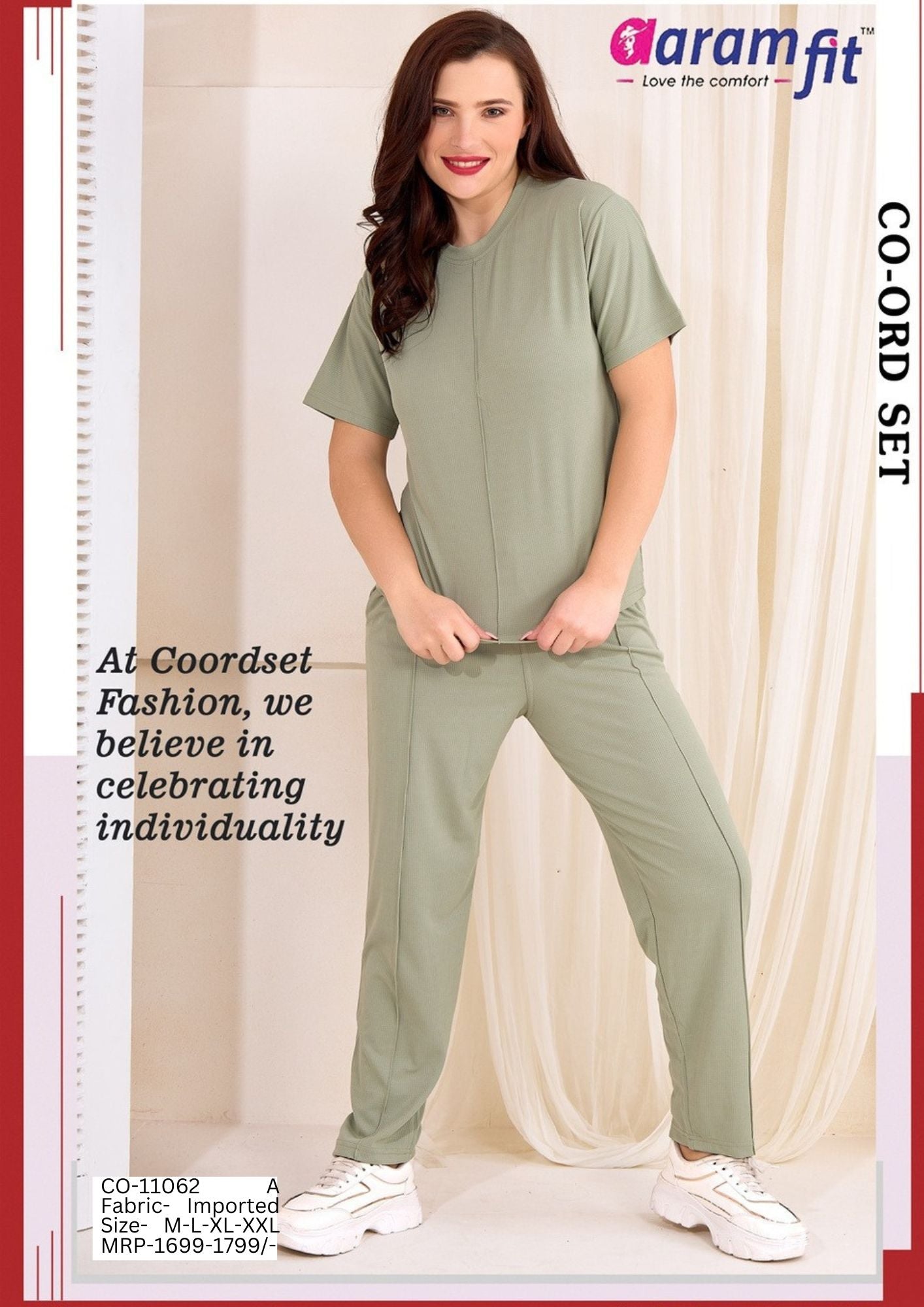 AaramFit Co-Ord Set-CO-11062