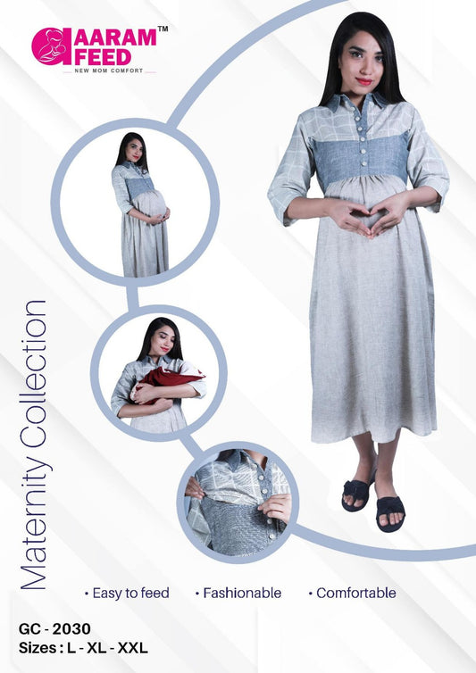 AaramFeed Feeding Gown Capri-GC-2030