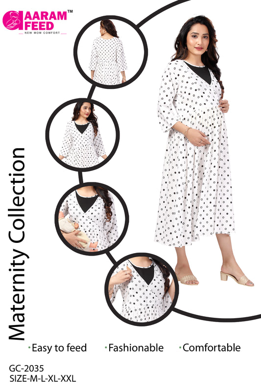 AaramFeed Feeding Gown Capri-GC-2035