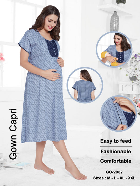 AaramFeed Feeding Gown Capri-GC-2037