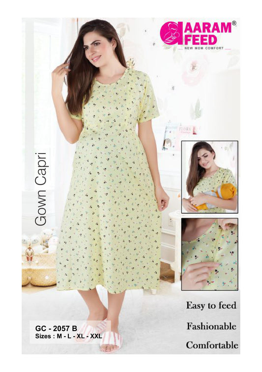 AaramFeed Feeding Gown Capri-GC-2057