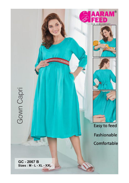 AaramFeed Feeding Gown Capri-GC-2067