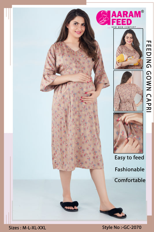 AaramFeed Feeding Gown Capri-GC-2070