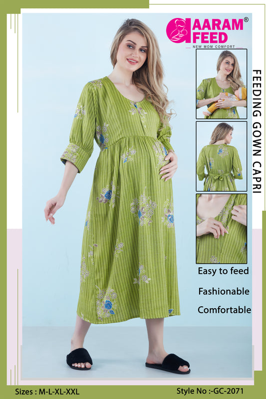 AaramFeed Feeding Gown Capri-GC-2071