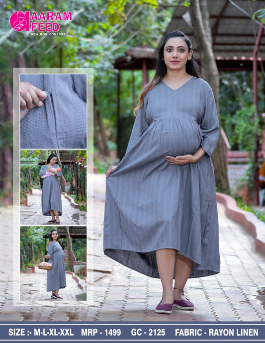AaramFeed Feeding Gown Capri-GC-2125
